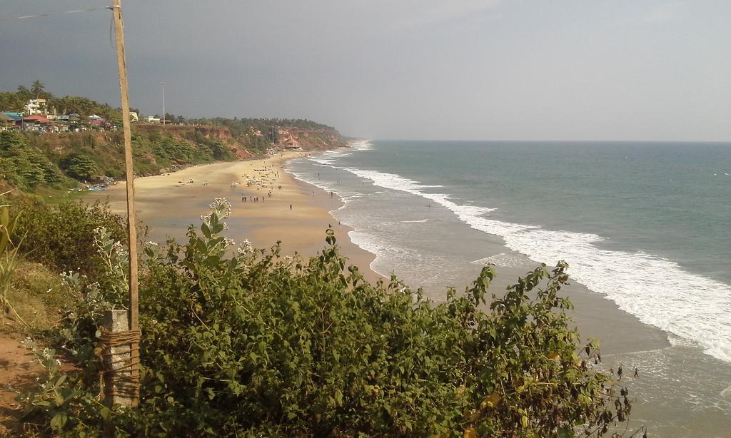 Oceanic Beach Residency Varkala Bagian luar foto