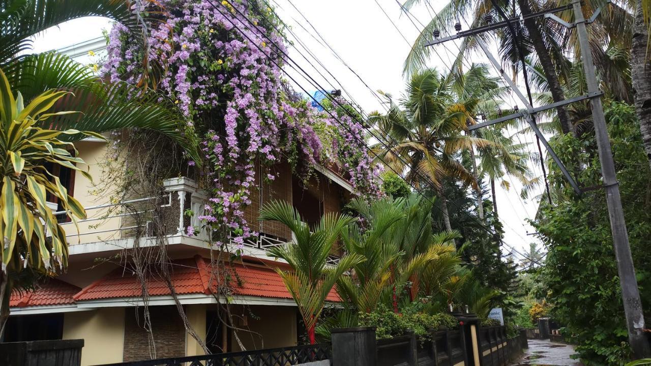Oceanic Beach Residency Varkala Bagian luar foto